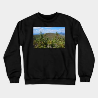 Cascade Mountain Peak as seen from Porter Peak Adirondacks Crewneck Sweatshirt